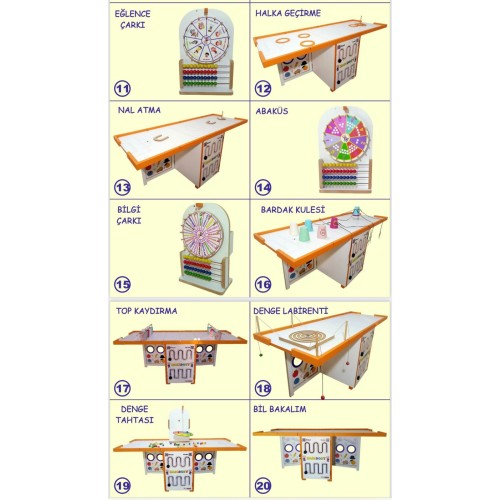 Küp Oyun Masası (20 Oyunlu) Küp Oyun Masası (20 Oyunlu)